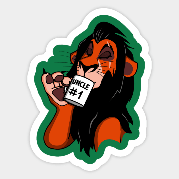 Uncle #1 Sticker by Raffiti